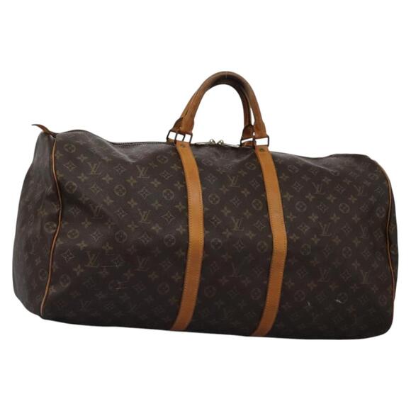 LOUIS VUITTON Monogram Keepall 60 Boston Bag M41422 - Picture 1 of 16